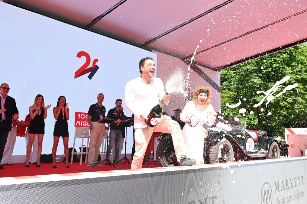 1000 Miglia 2026: vincono i Tonconogy su un'Alfa Romeo 6C 1750 GS Spider Zagato - HDmotori.it